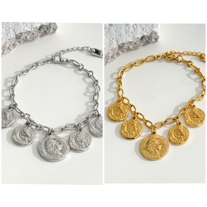 Bracelet pièce GIA