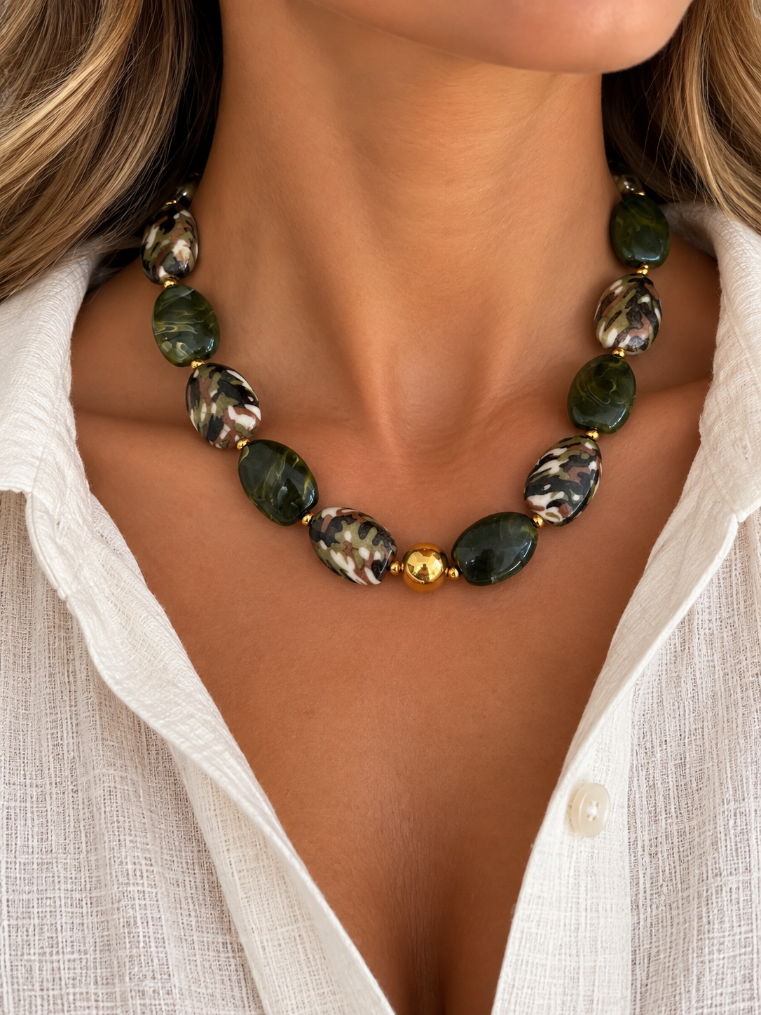 Collier résine NIYA