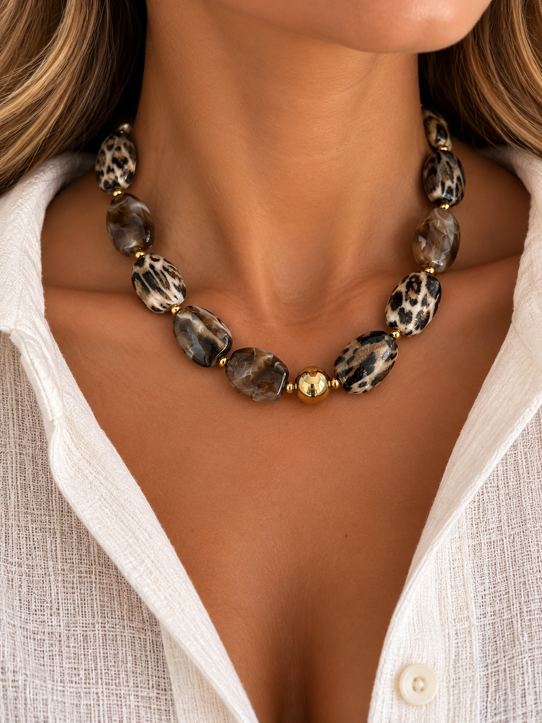 Collier résine NIYA