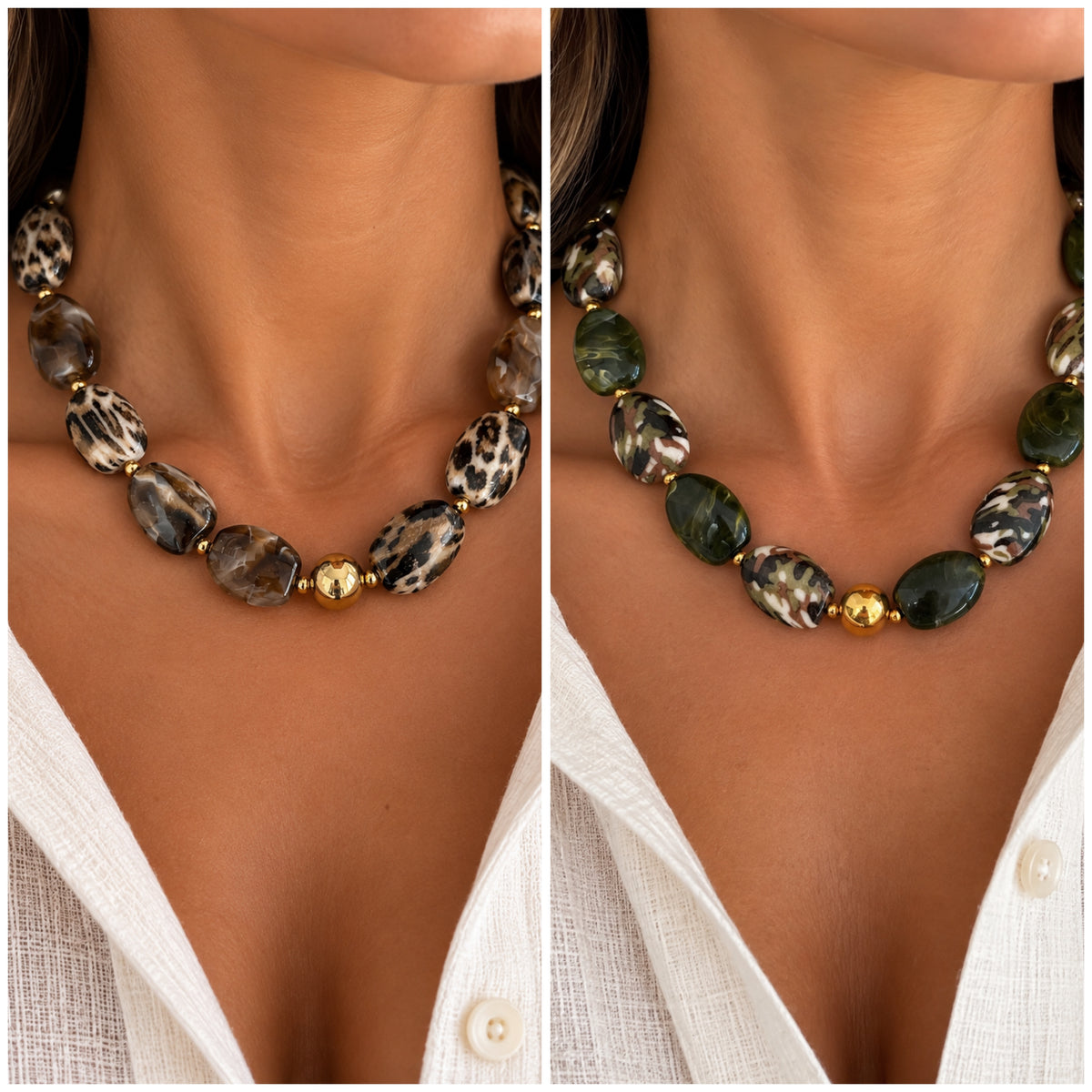 Collier résine NIYA