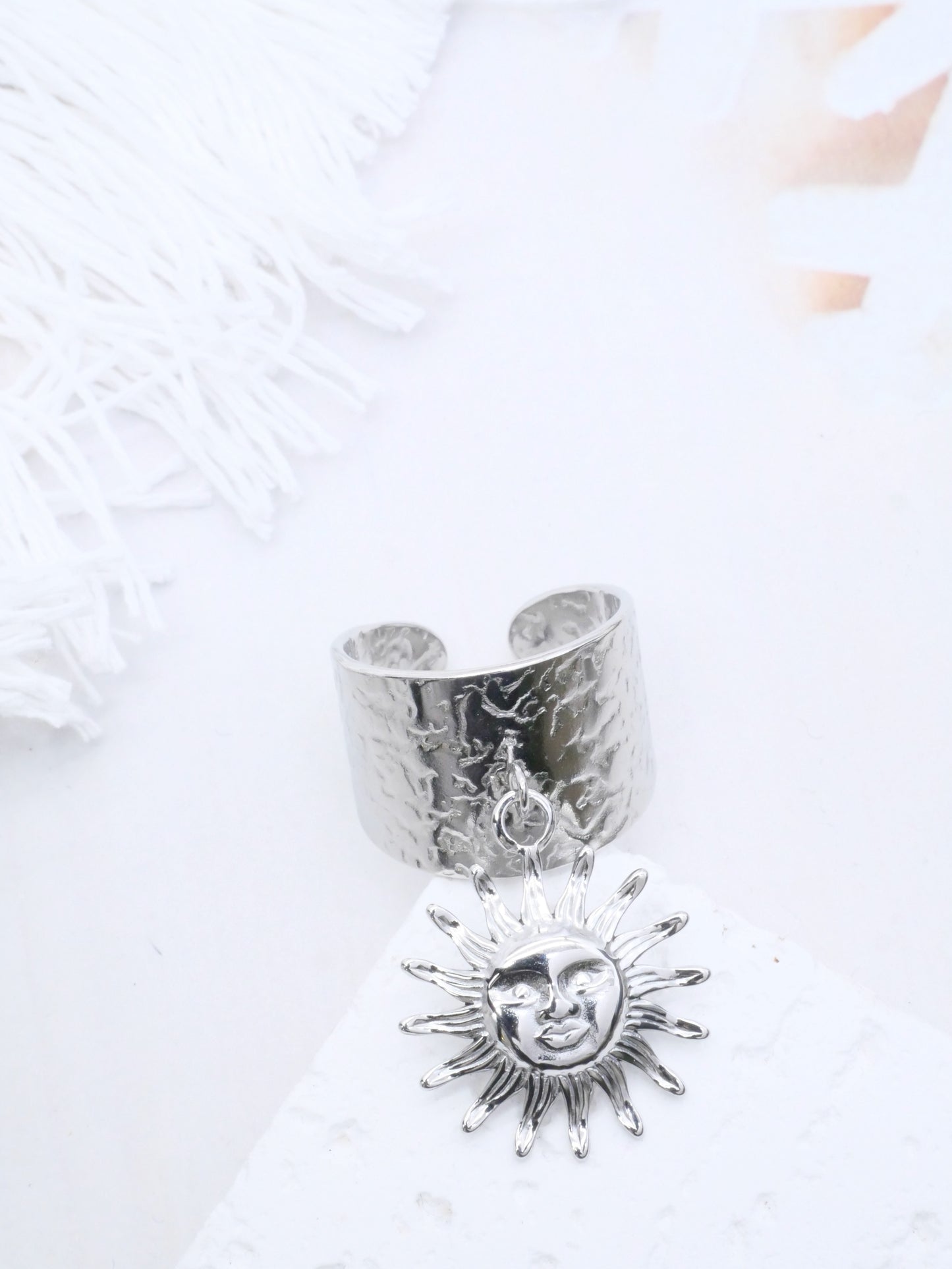 Bague breloque SOLEIL