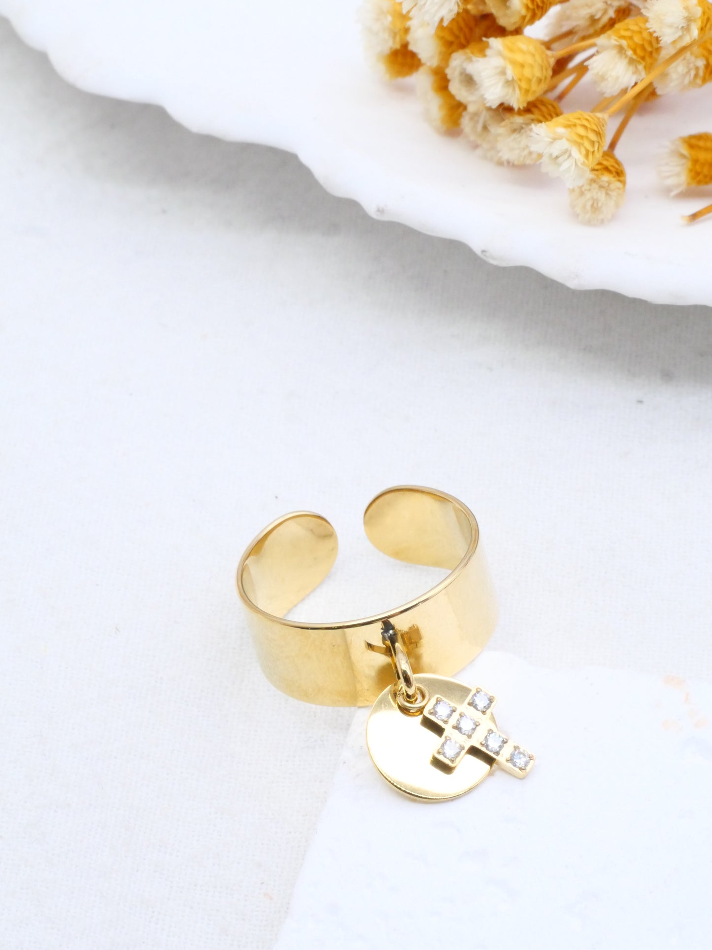 Bague BRELOQUE CROIX