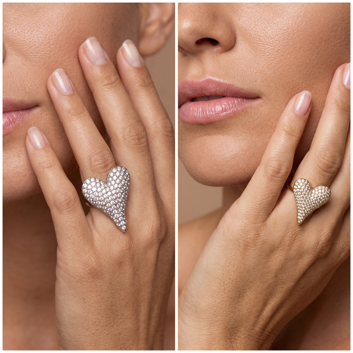 BAGUE CŒUR LUCYA