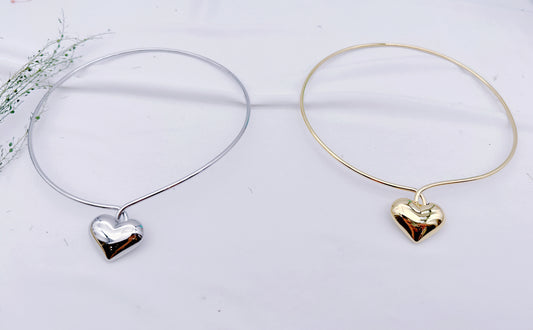 Collier Rigide CŒUR