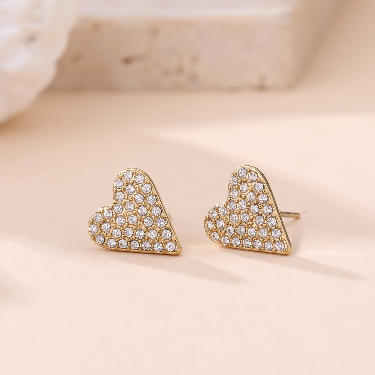 Boucle d’oreille cœur Éline