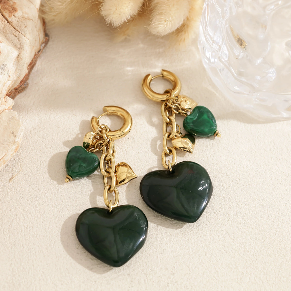 Boucle d’oreille Cœur HYNA
