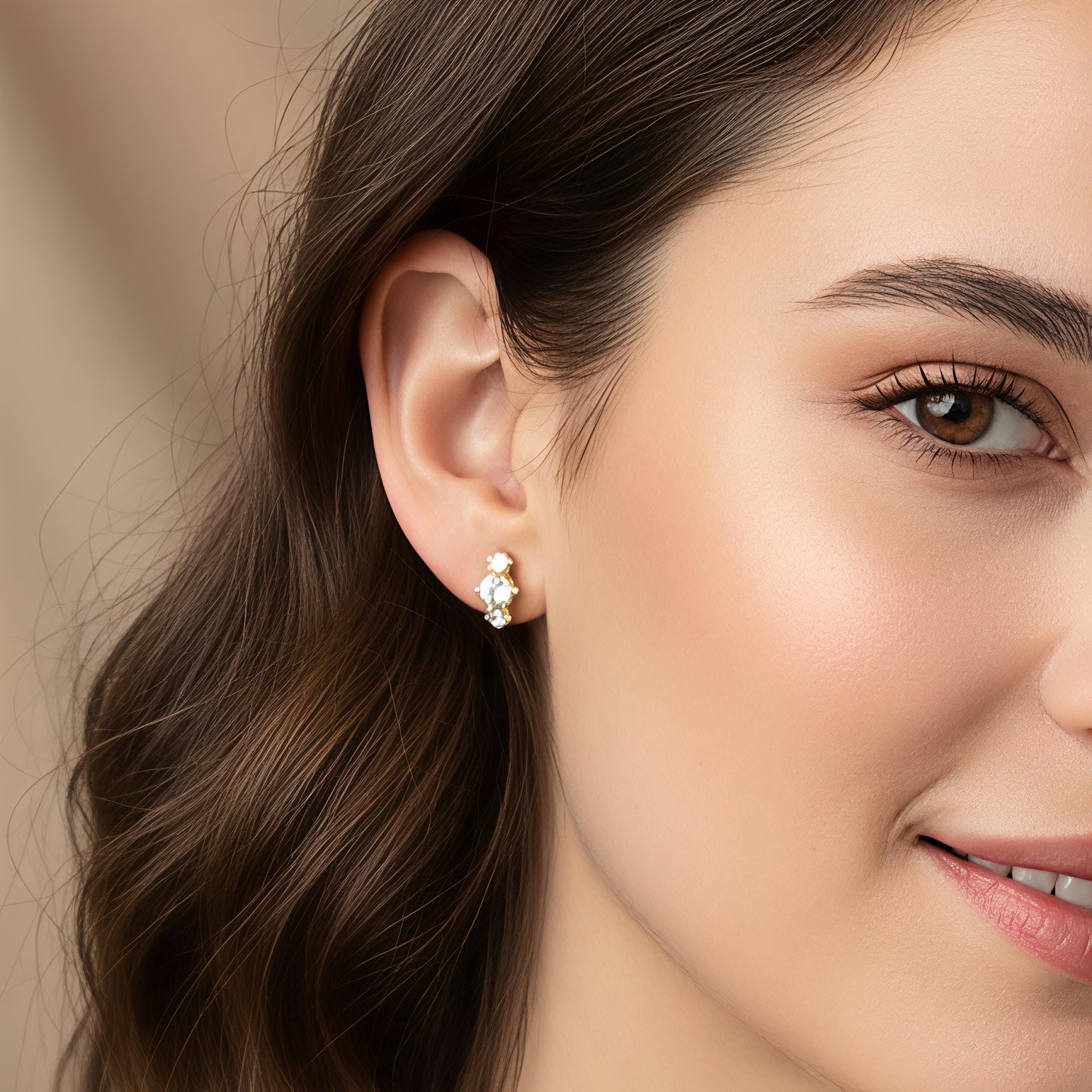 Boucle d’oreille CRÉOLE LINI