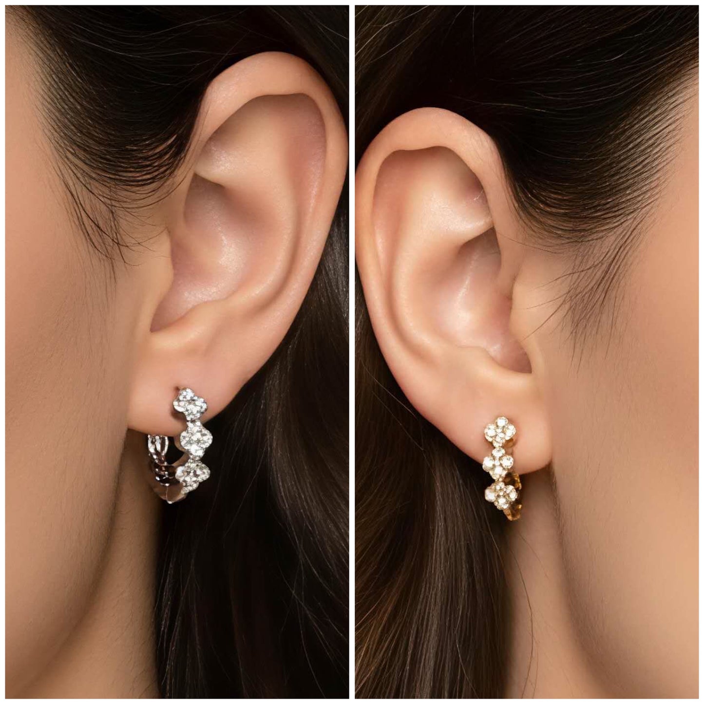 Boucle d’oreille créole STRASSY