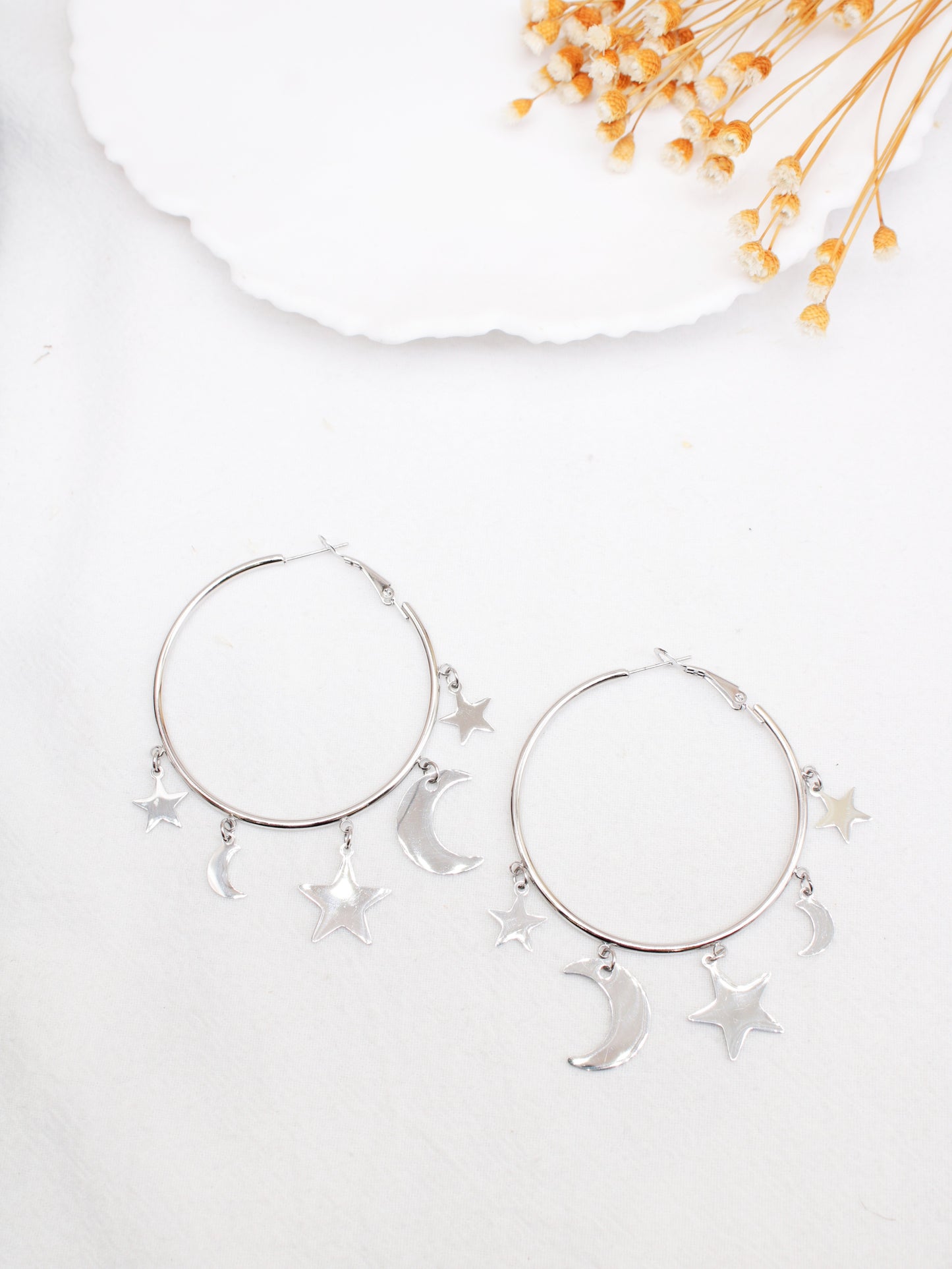 Boucle d’oreille CRÉOLE LUNA