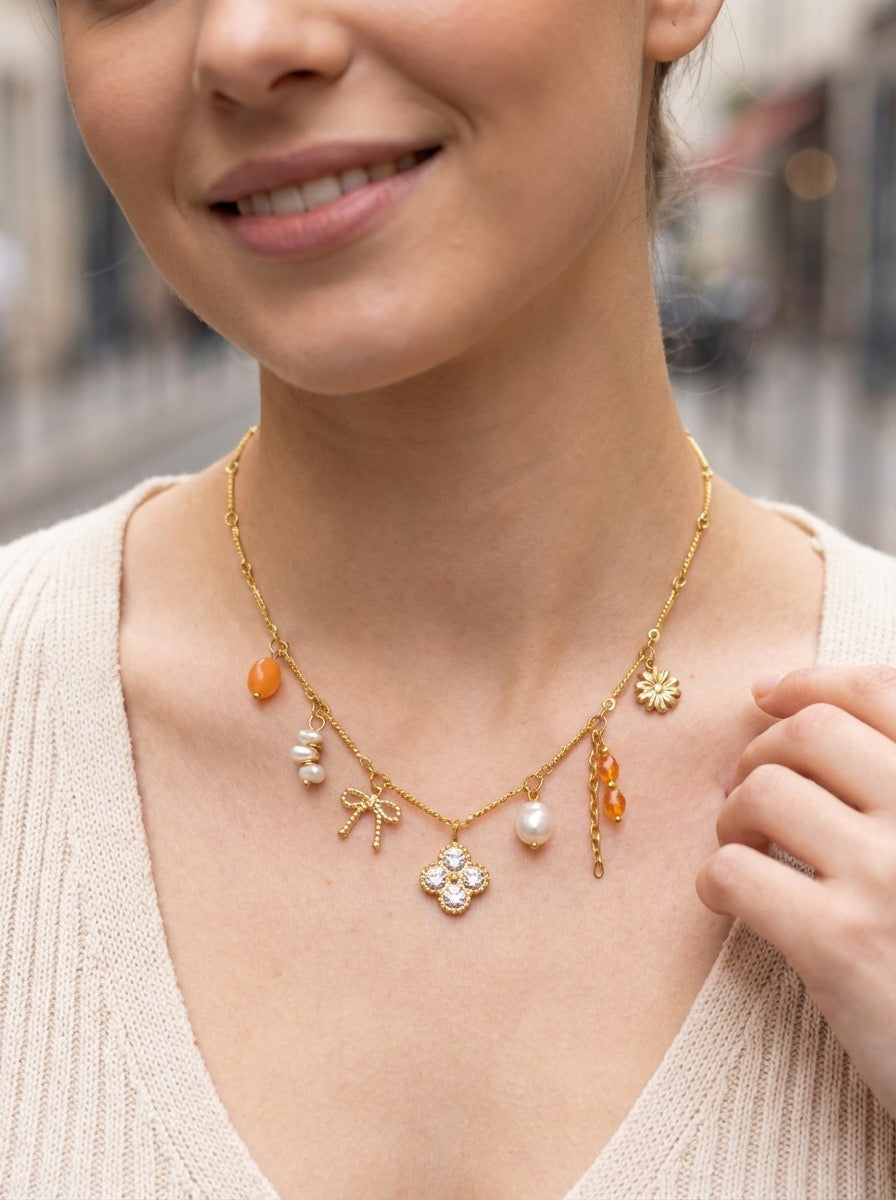 Collier breloque LUCINE