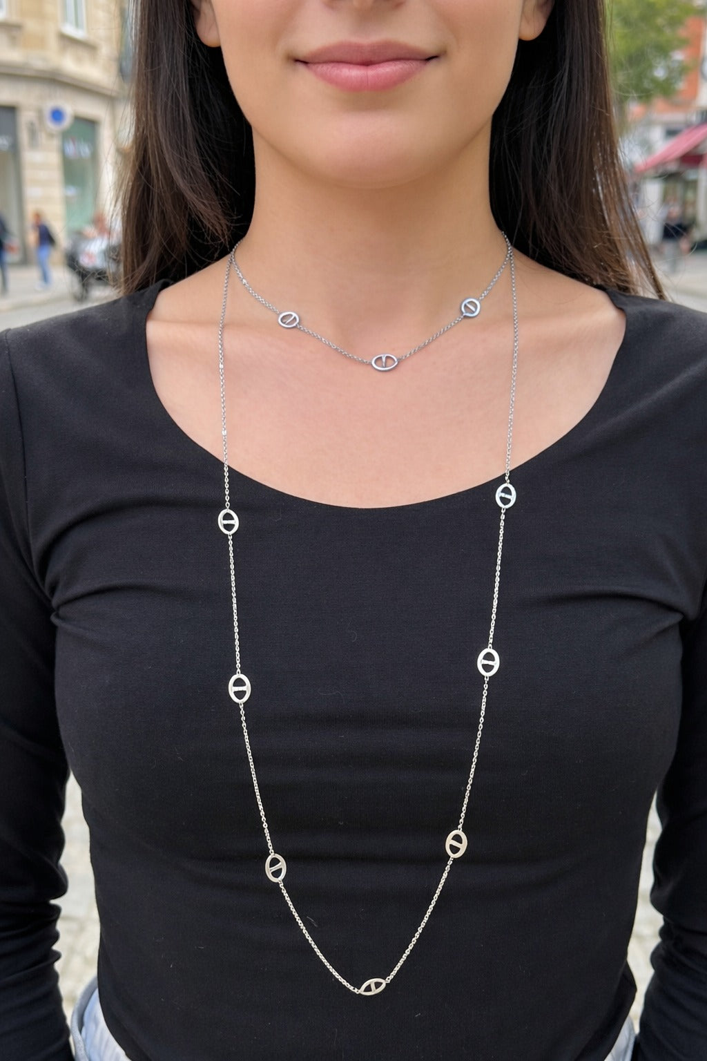 Collier double KARINE