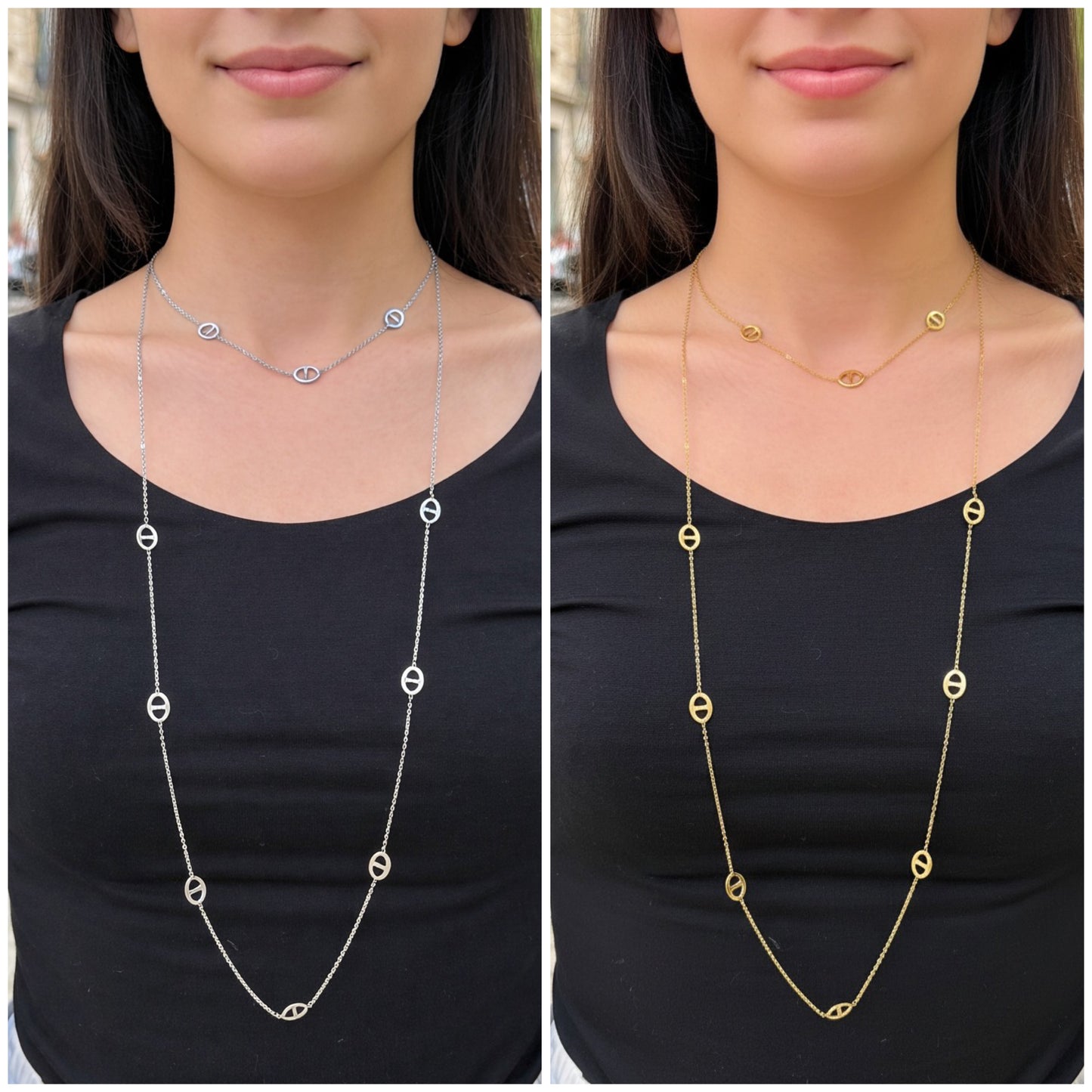 Collier double KARINE