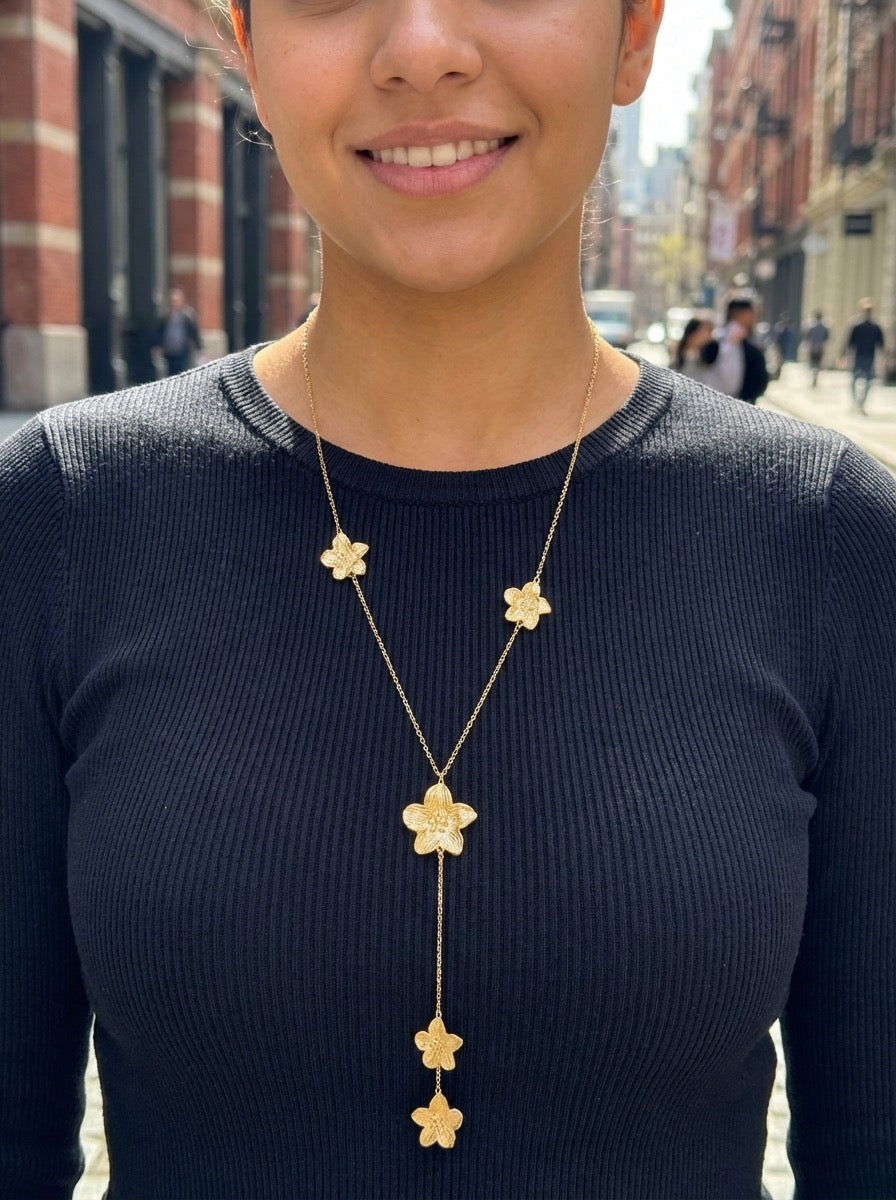 Collier Y FLEUR SIRANE