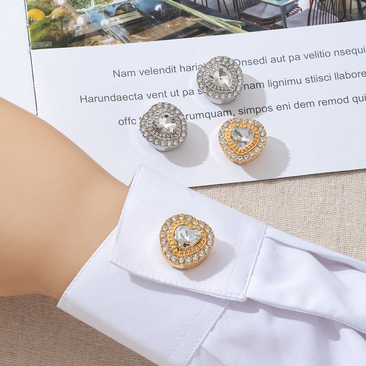 Bouton de chemise IRA