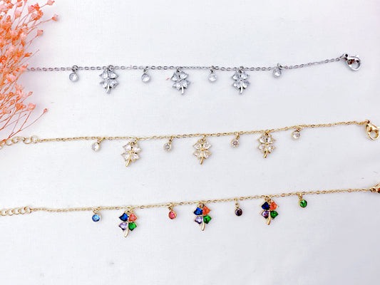 Bracelet trèfle